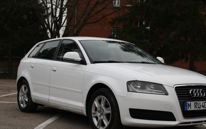 Audi A3 cena 31900 przebieg: 162700, rok produkcji 2010 z Jarocin małe 254